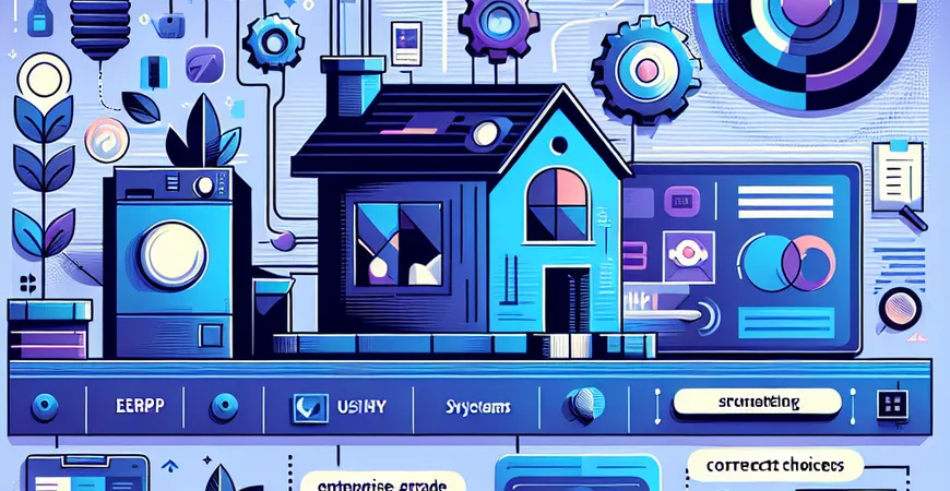 家电行业 ERP 系统的选型误区与正确选择